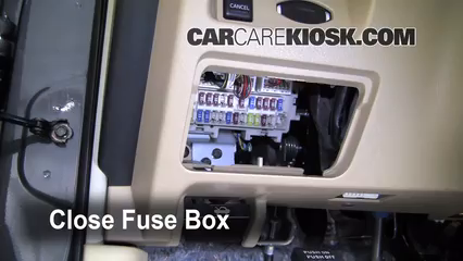 Interior Fuse Box Location: 2009-2014 Nissan Maxima - 2009 Nissan